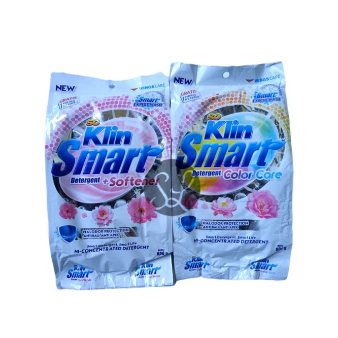 So Klin Smart Detergen Max Clean 800gr Soklin Smart Detergen Bubuk