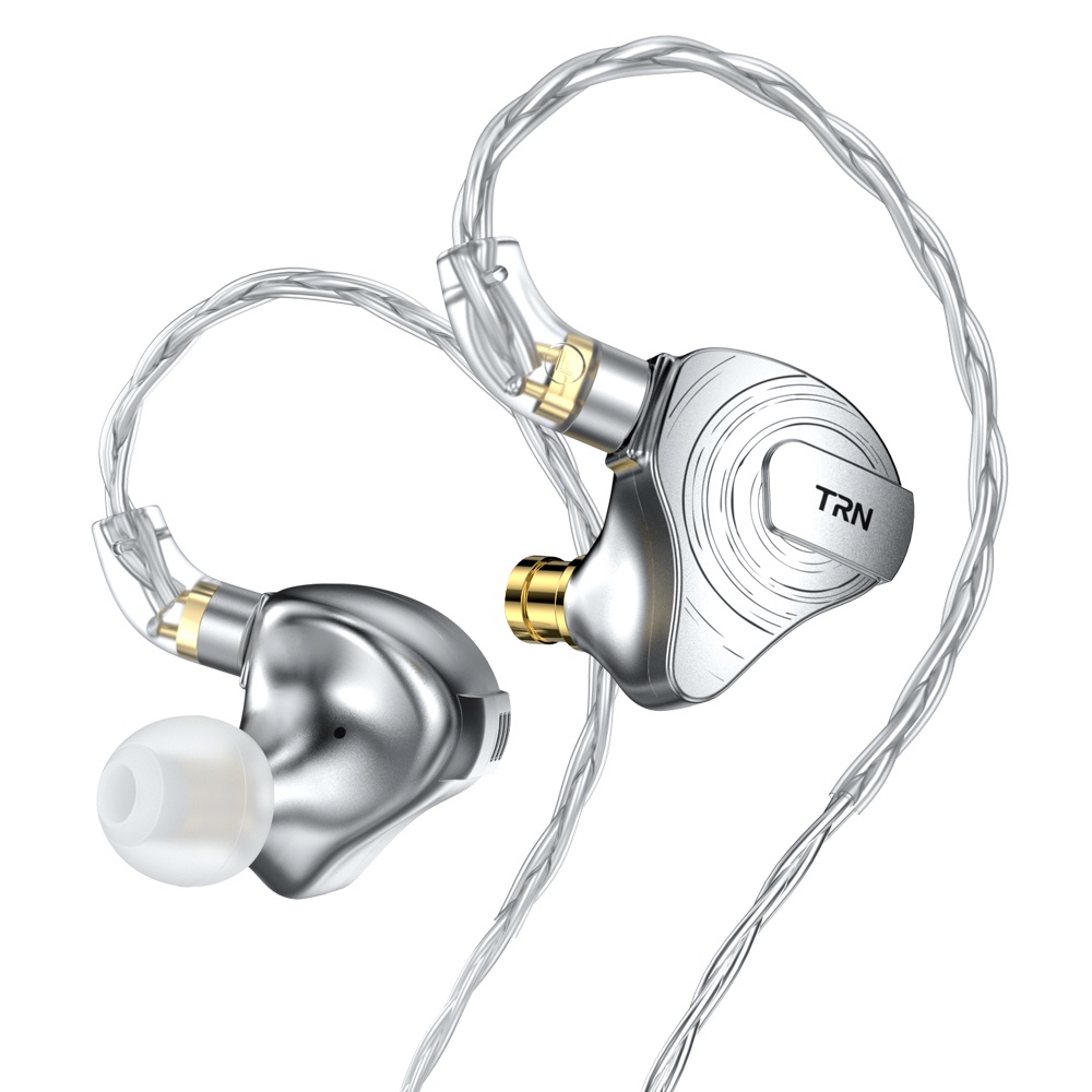 Trn ST5 Earphone In Ear Hybrid 1DD 4BA IEM HIFI Monitor 2Pin Bahan Metal Untuk BA5 / ST1 / V30