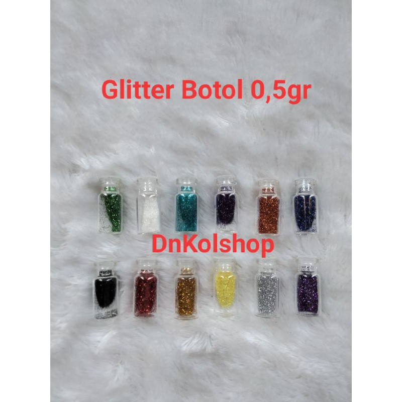 

Serbuk Glitter Warna (isi 12pcs)