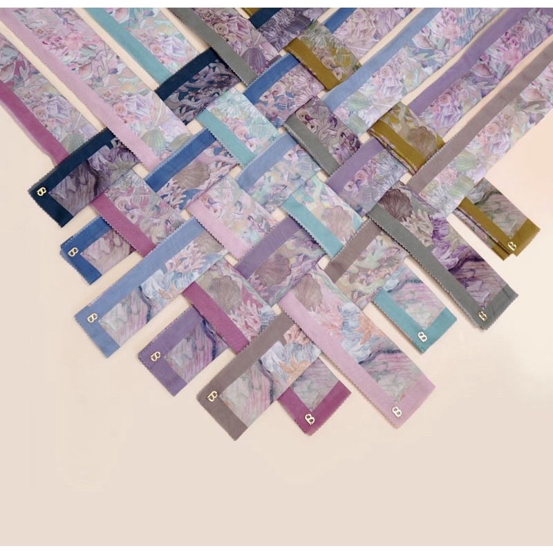 the little mermaid Buttonscarves seaweed