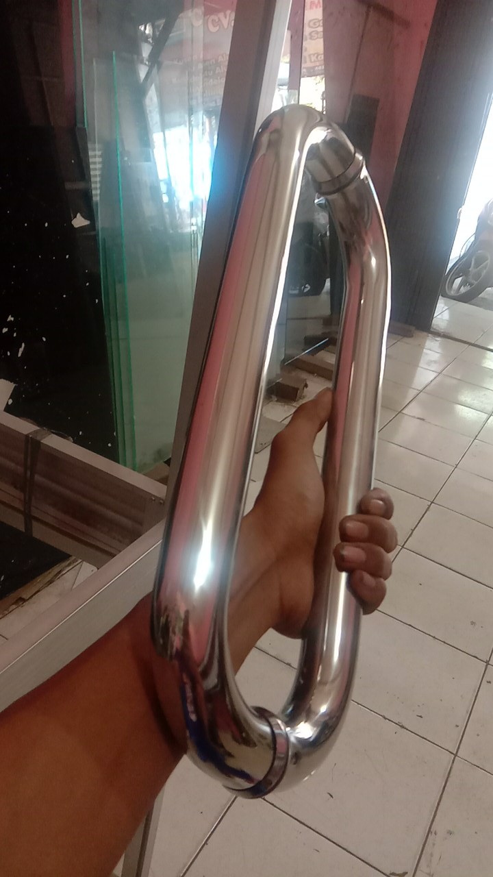 Pull Handle Stanlis 32x30cm Dan 32x35cm Tarikan Pintu Kayu Kaca Dan Alumunium Pintu Kunci Handle C
