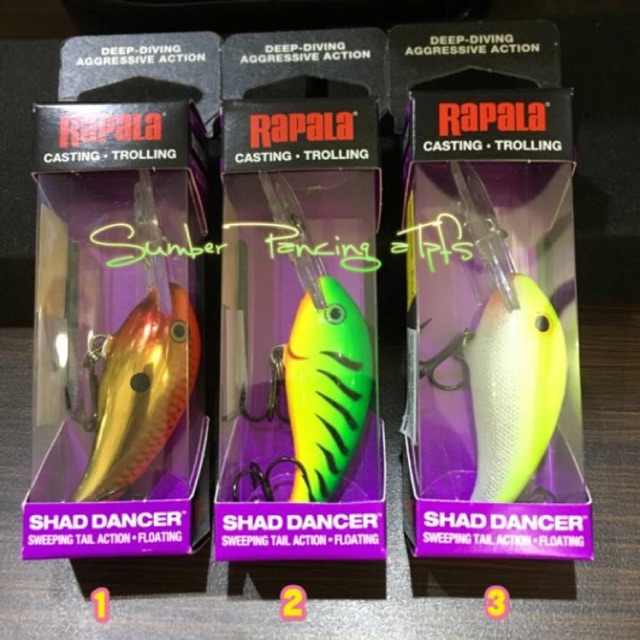 LURE RAPALA SHAD DANCER