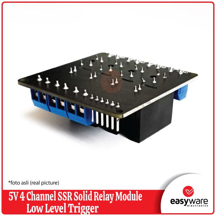 5V 4 Channel SSR Solid State Relay module high or low level trigger