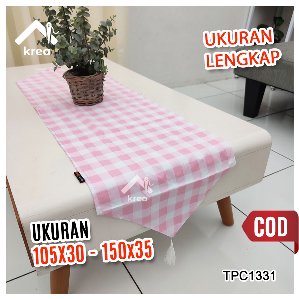 Taplak Meja / Table Runner Ukuran 105x30 - 150x35 TPC1331