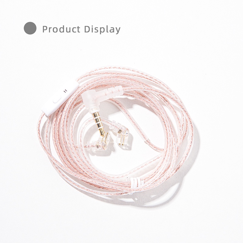 Kabel KZ Jcally PJ2 Silver Cable with Mic Kabel KZ CCA ZS3 ZS5 ZSA ZSN PRO ZST ZSX ZS10 PRO ZST PRO ZSE ZS3E EDX EDX PRO CCA CRA DQ6S DQ6 ZSN PRO X AS12 AS16 ASF ZSR ES4 TRN MT1 PRO SALNOTES ZERO 7HZ TIMELESS MOONDROP TRN M10