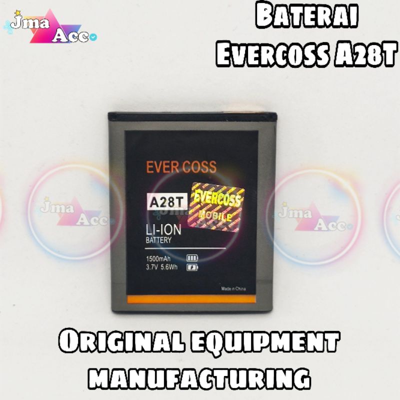 Baterai Evercoss A28T Battery Batre Hp