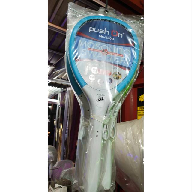 Raket Nyamuk Listrik Charger Push On MS-5200