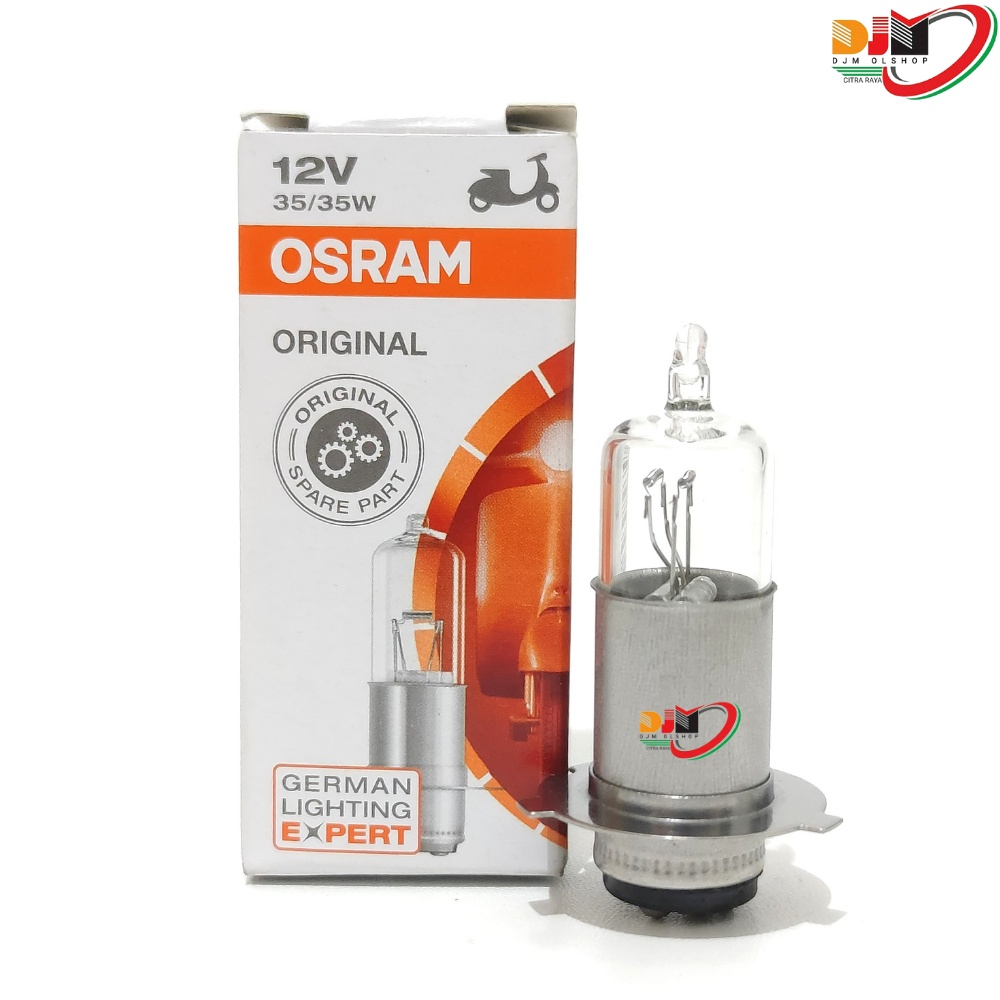 Osram Bohlam Lampu Depan Tiger Megapro New 35/35W K3 (62347)