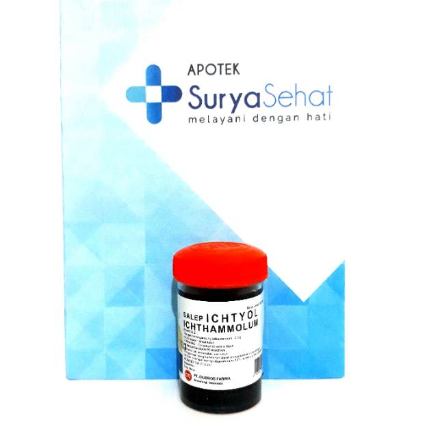 Ichtyol Salep 15 gr - Salep Hitam - Salep Ictiol - Icthiol - Ictiol - Ichtiol Zalf