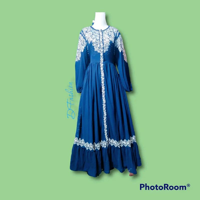 GAMIS LONG DRESS BY PANDORA REALPICT BEST SELLER TERMURAH