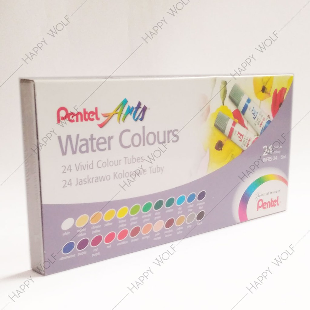 

Cat Air Pentel Arts 24 Water Colours (WFRS-24)