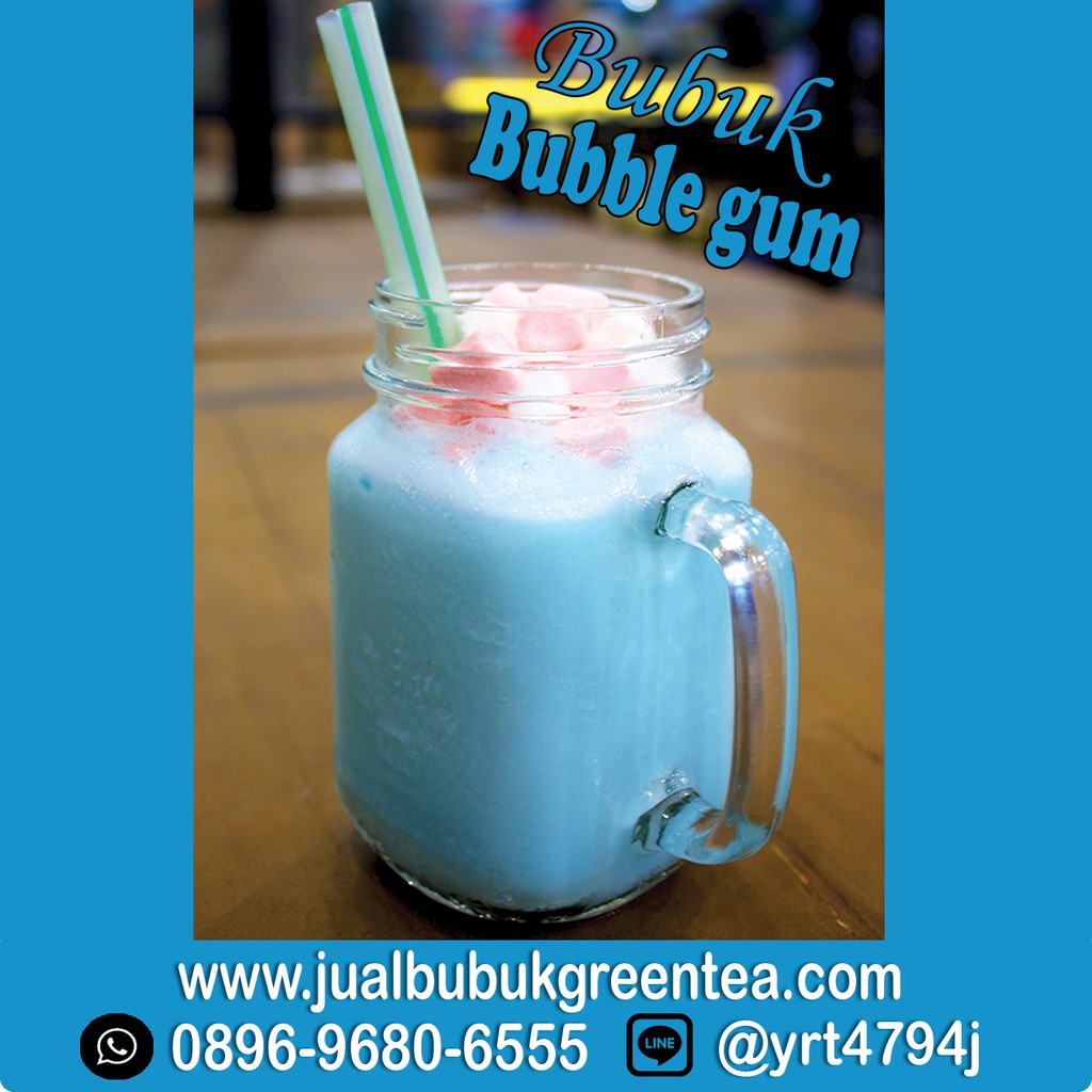 Bubuk Bubble Gum (Bubble Gum Powder) | Bubuk Minuman Rasa Permen