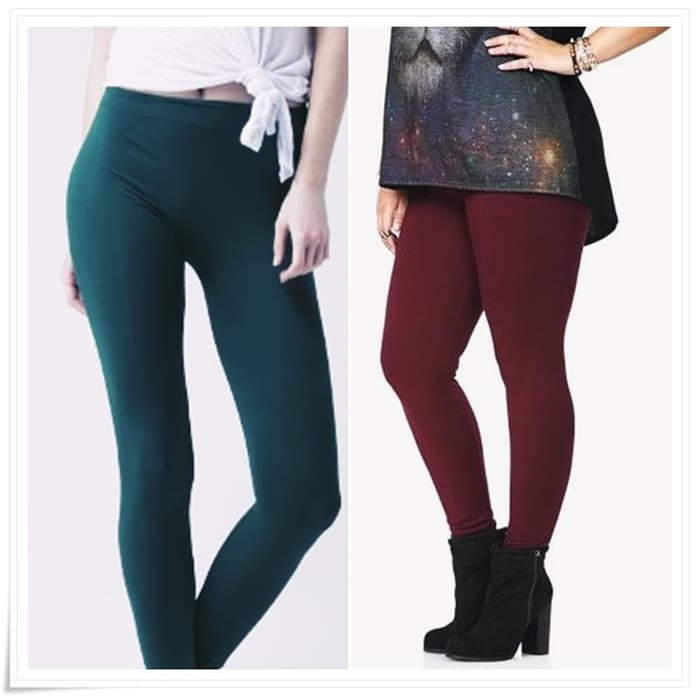 Stok Ready Legging Big Size Jumbo Forever21 leging hamil leggings   Hijau Tua terakhir