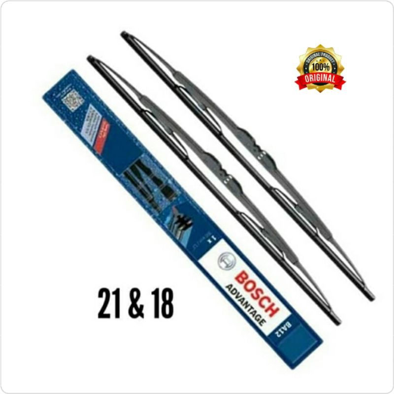 Wiper Depan Swift Suzuki 21&quot;+18&quot; Merk Bosch