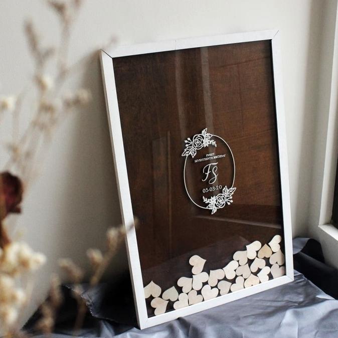 

Guest Book Frame Unik 40x60 / Buku Tamu Unik / Acrylic Guest Book helloto99 Buru Order