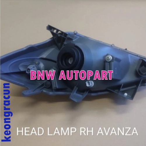 Head lamp lampu besar lampu depan AVANZA XENIA 2007 2008 2009 2010