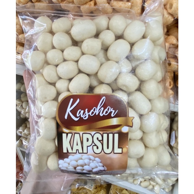 

Cemilan kerupuk kapsul