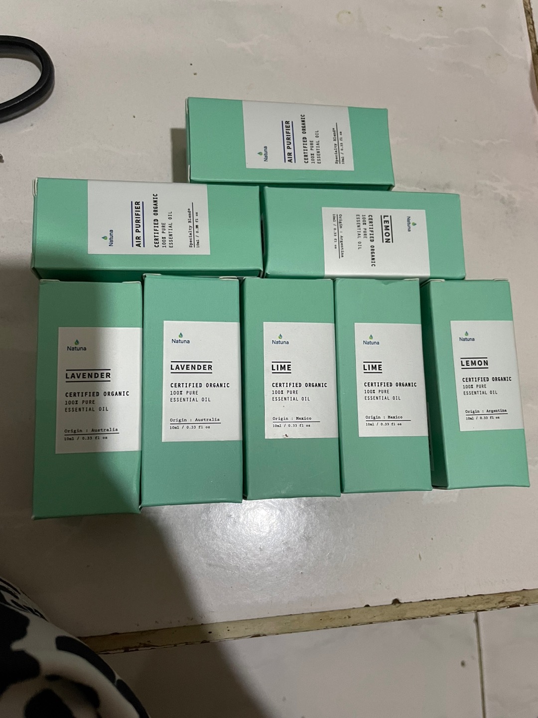 Natuna Lime Essential Oil Diffuser Humidifier Minyak Esensial Air Purifier Aromatherapy Oil Difuser