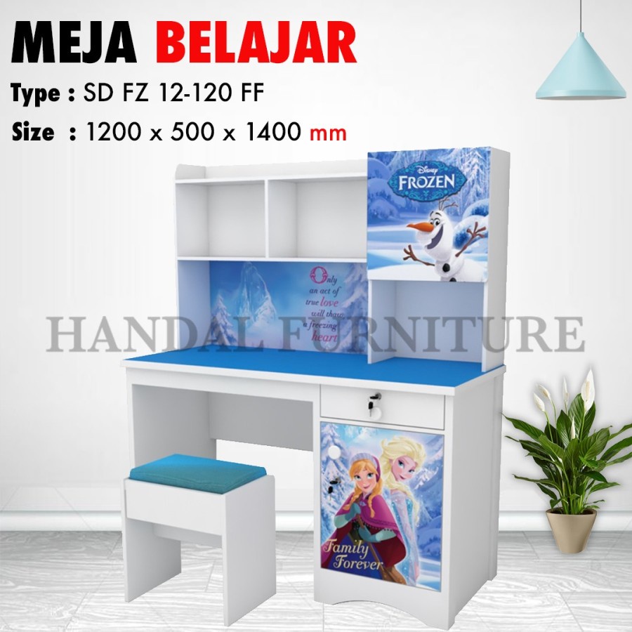 Meja Belajar Anak Frozen Study Desk