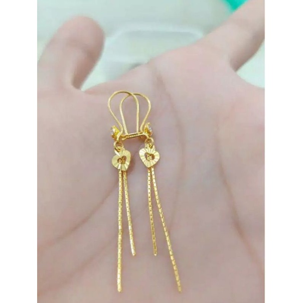 ANTING JURAI DEWASA PERAK 925 LAPIS MAS KUJING 24K