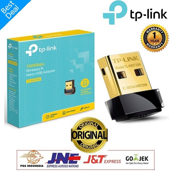 Usb Wifi TP-LINK TL-WN725N Nano Wireless Adapter tplink WN725N