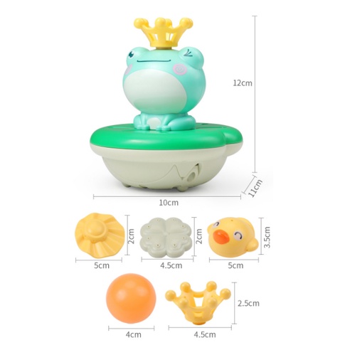 Froggy Bath Loving 4in1 Mainan Katak Anak-Anak Mengapung Air