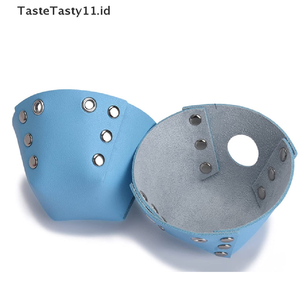 Tastetasty Cover Pelindung Jari Kaki Bahan Kulit PU Untuk Ice Skate / Roller Skate