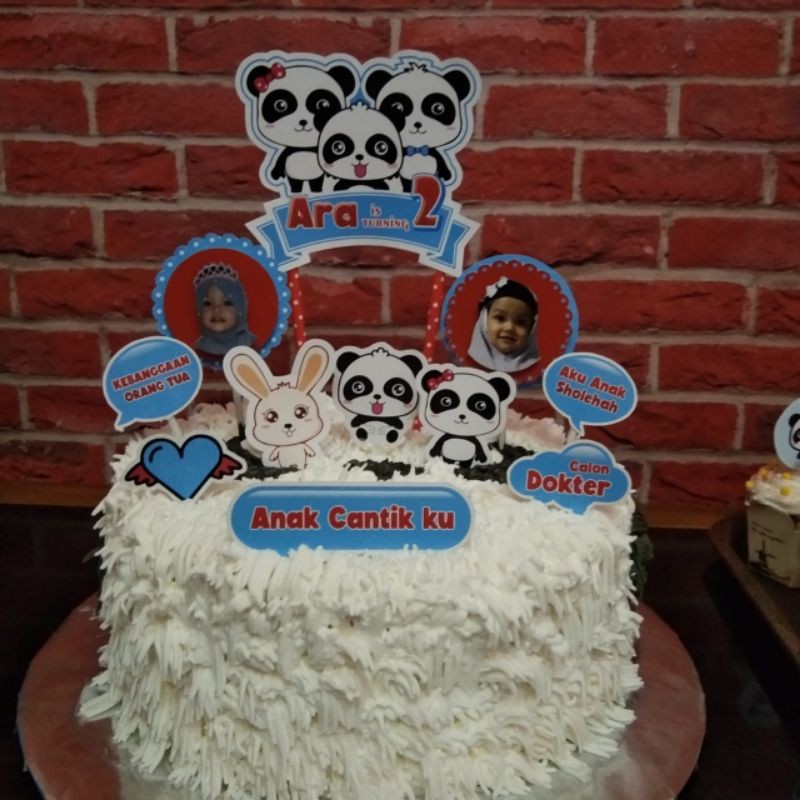 Topper cake BabyBus/Topper Cake Custom/Topper Cake Popup