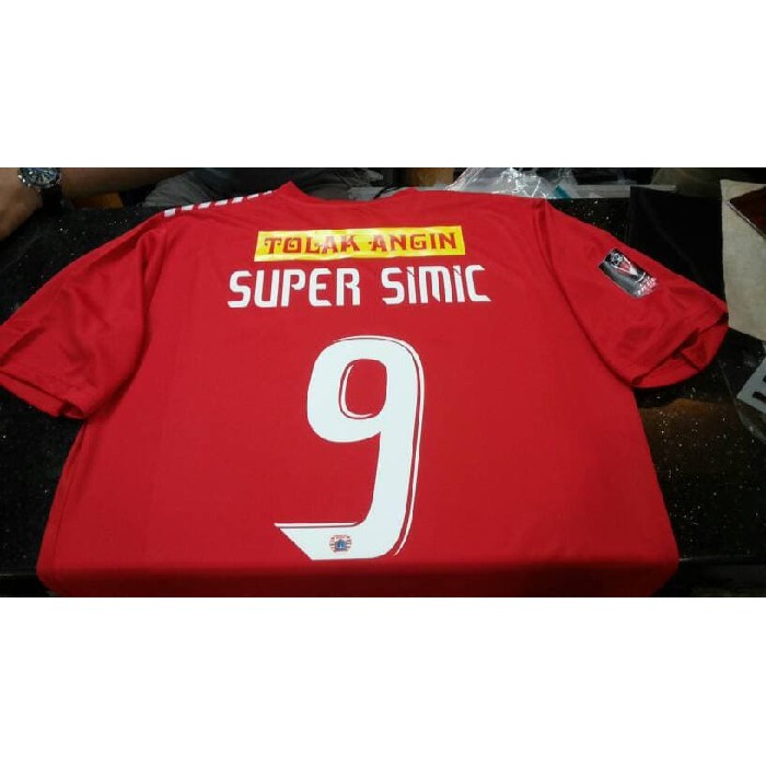 PROMO Jersey PERSIJA home/away + Nameset + Patch Piala Presiden thn 2018 TERLARIS