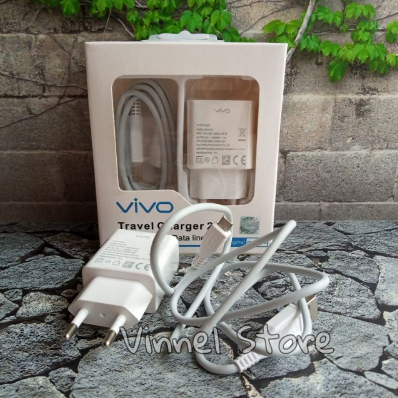 Charger Vivo Original 100% Fast Charging 9V-2A Micro USB