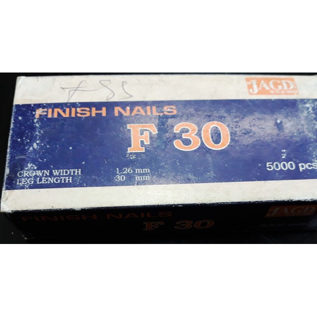 

ISI STAPLES TIPE F30 JAGD / ISI STAPLER / ISI PAKU TEMBAK KAYU