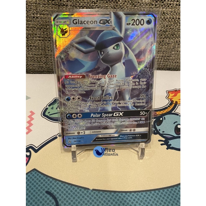 Pokemon TCG English Glaceon GX - 39/156 - Ultra Rare Ultra Prism