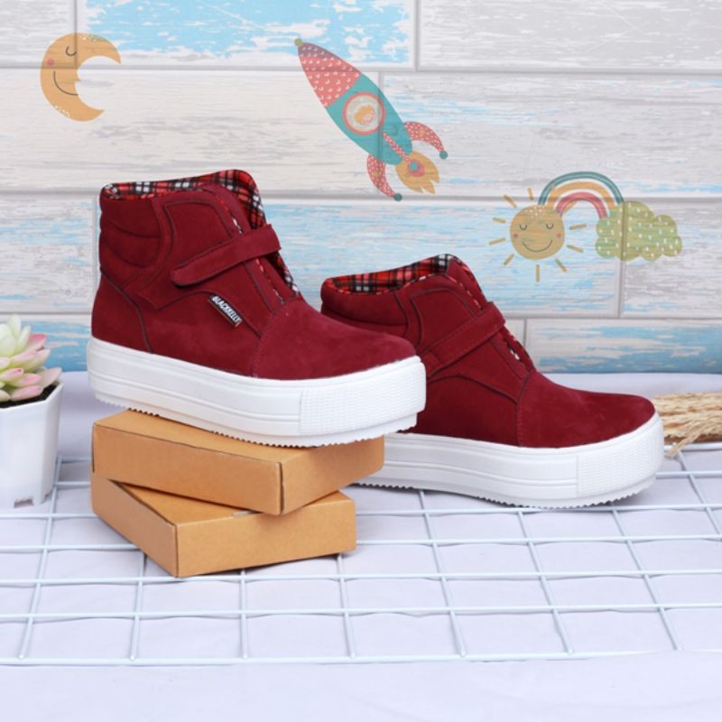 Sepatu Sneakers Anak Perempuan Casual Style High Quality Garansi Original