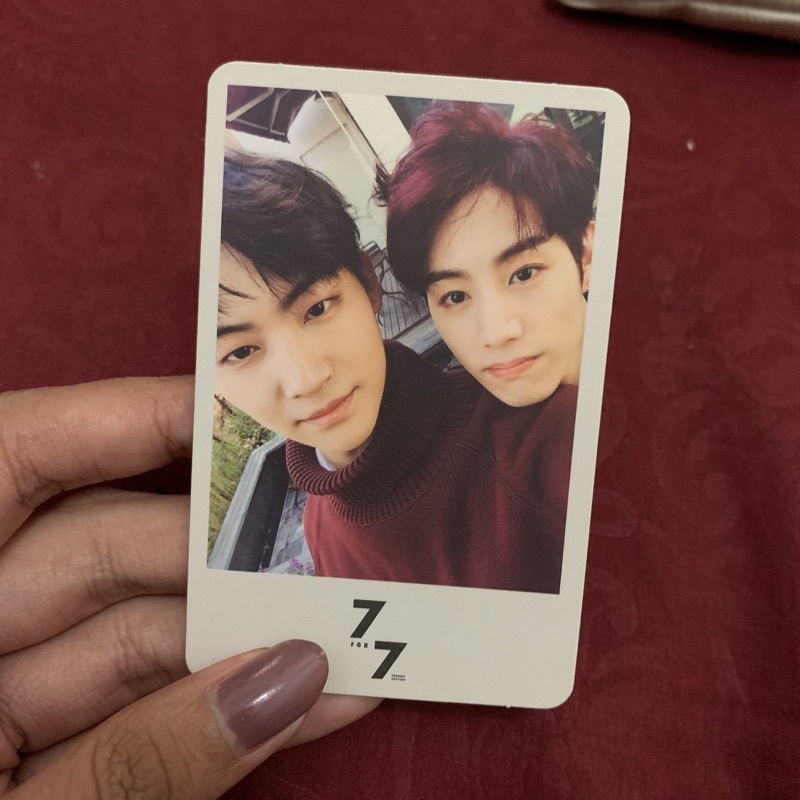 GOT7 album pc 7for7 747 unit MarkBeom first press
