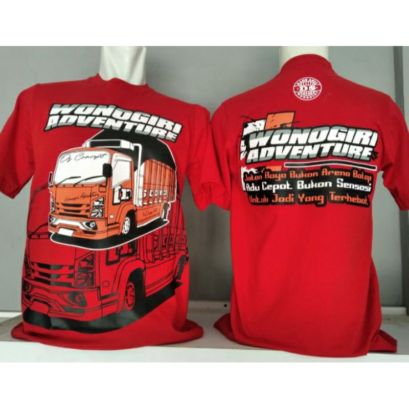 Kaos Truk Canter Elf Modif Truck Apparel Casual Cotton Combad
