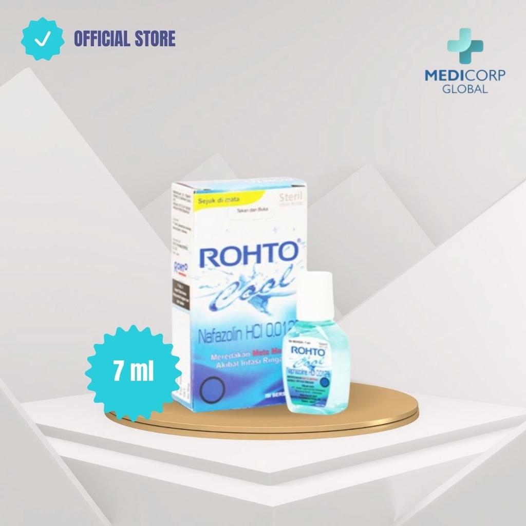 Jual Rohto cool obat tetes mata steril 7 ml Indonesia|Shopee Indonesia