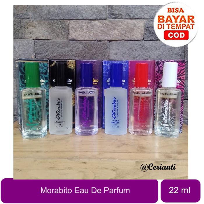 [WANGI SEGAR SEHARIAN] [22ML] [BPOM] Morabito Mini Edition Parfum Pria Eau De Parfum 22ml_Cerianti