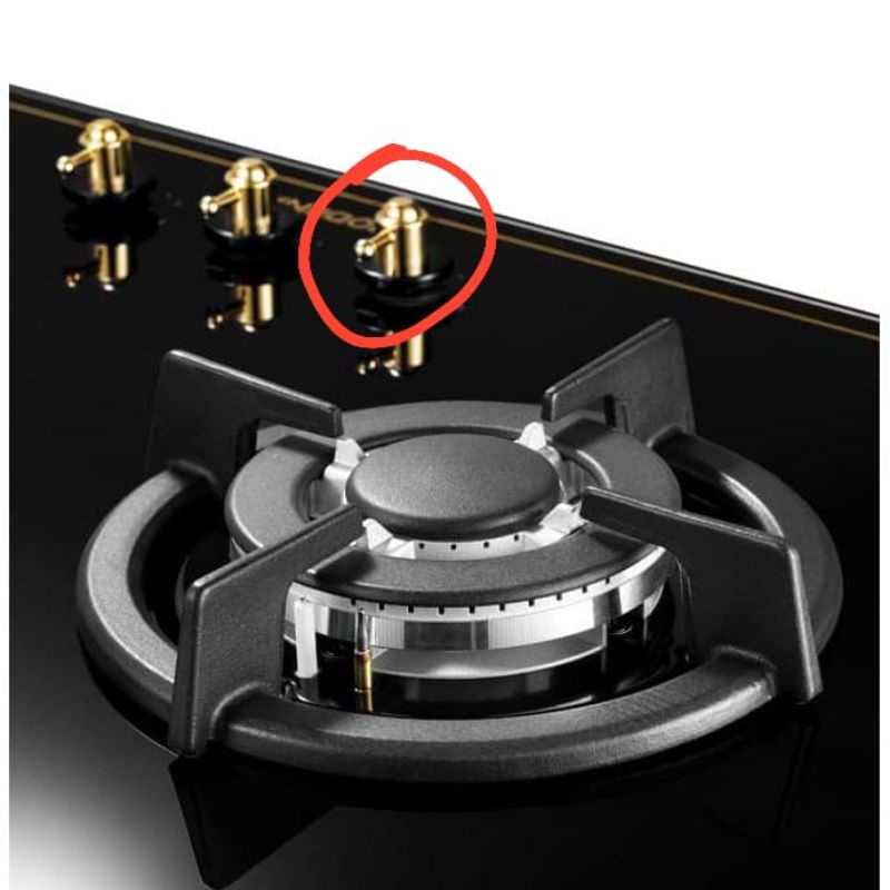 Knop kompor modena Bh 2725,Bh 2935 gold