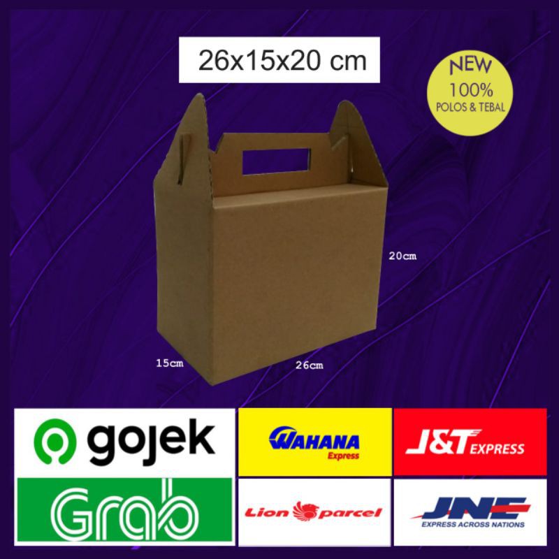 

Kardus Packing 26cmx15cmx20cm