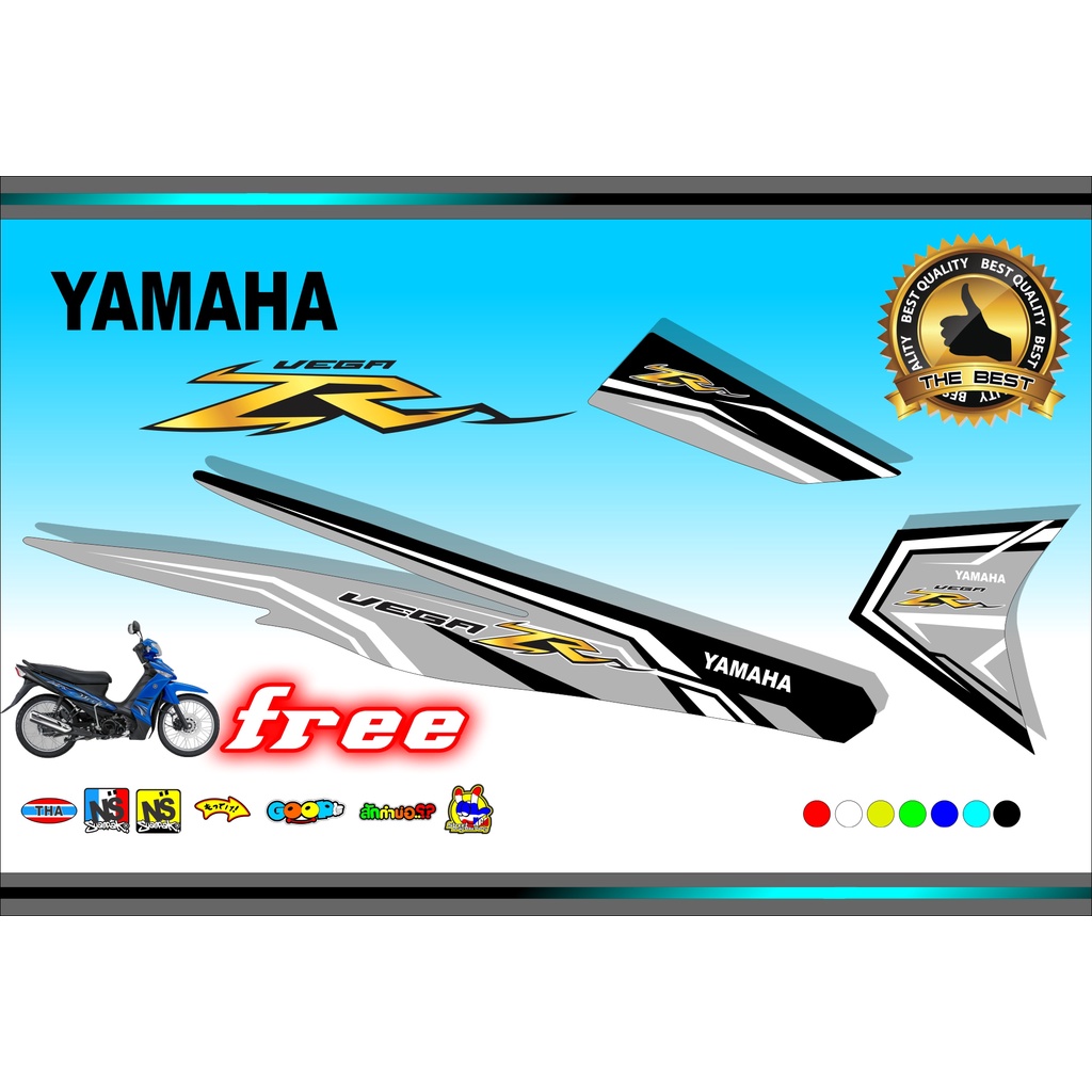 STRIPING VEGA ZR STRIPING VARIASI MOTOR VEGA ZR VARIASI GRAFIS DECAL VEGA ZR