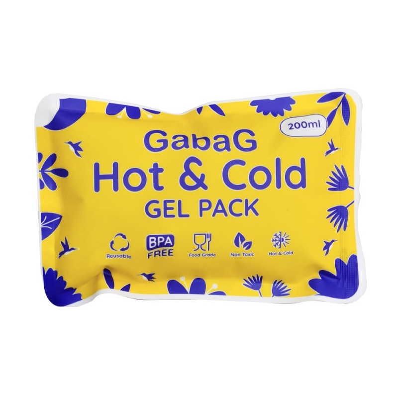 GABAG Ice Gel Pack 200gr Icegel Thermal Pack GaBag Es Pendingin Pemanas MPASI Babymaniashop 200ml