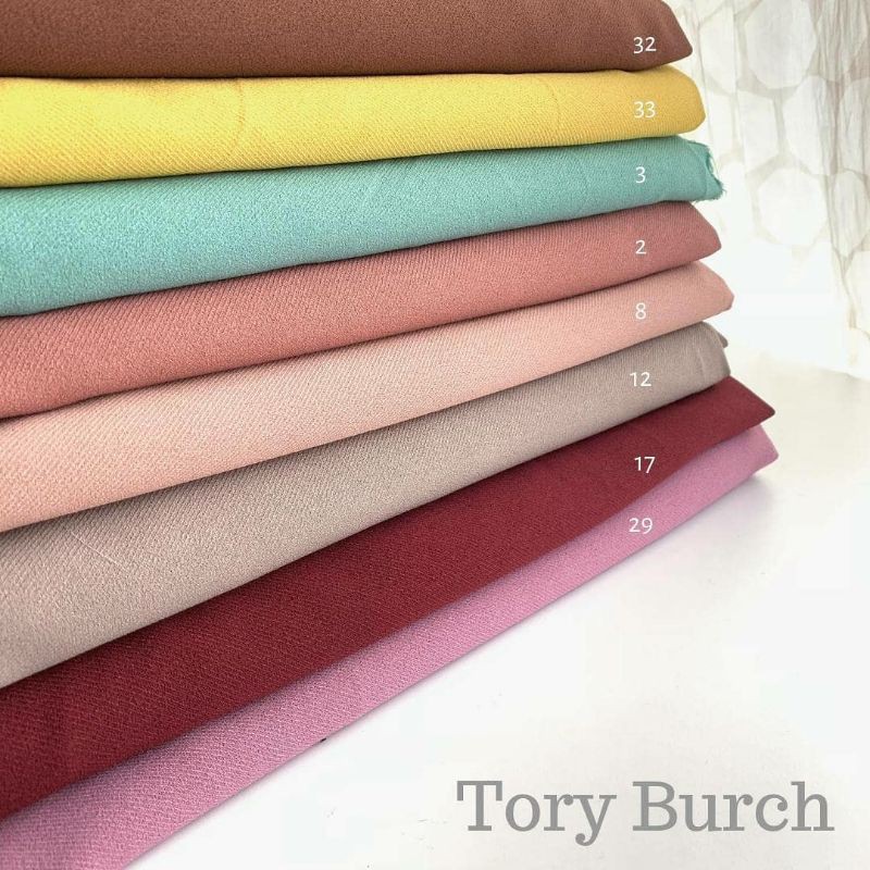 Eldina Textile Kain Toryburch Toryburch Kain Kain Murah Shopee Indonesia