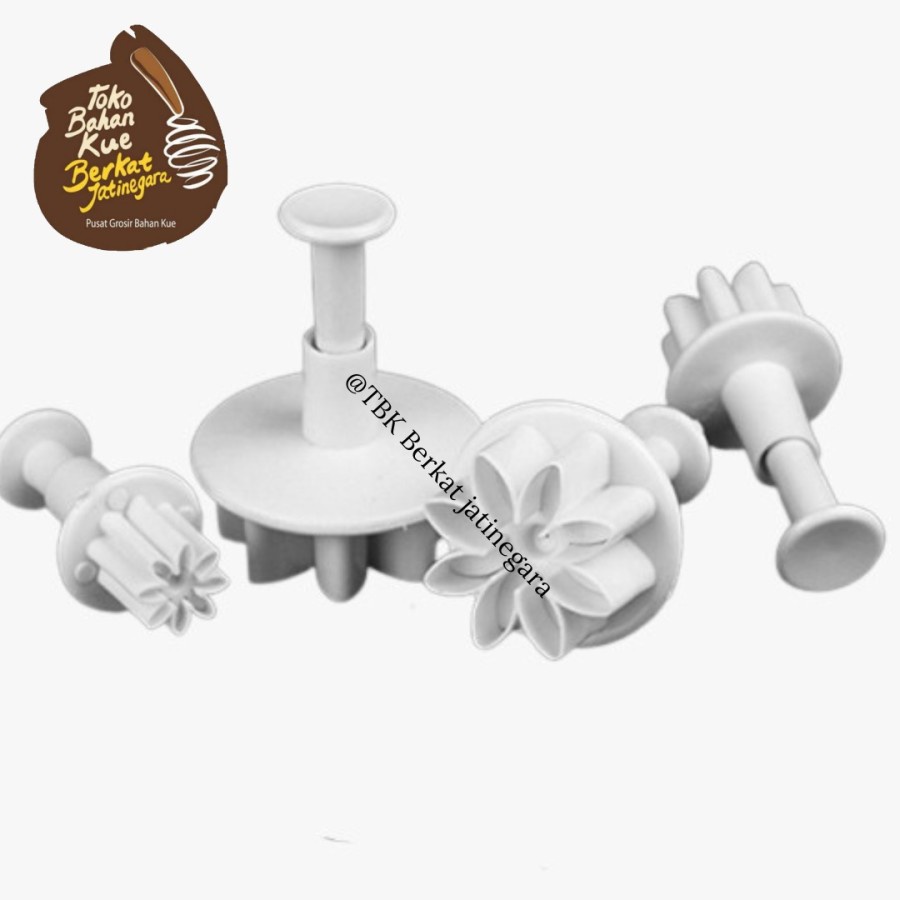 KY 3035 PLUNGER DAISY / CETAKAN FONDANT BUNGA DAISY / CETAKAN FONDANT