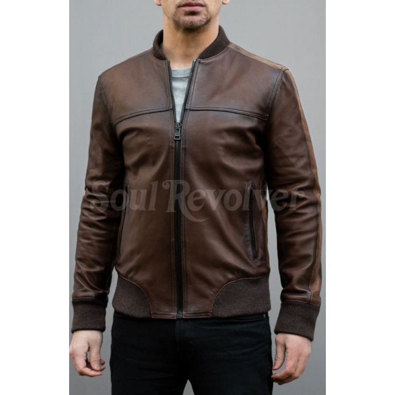 JAKET KULIT PRIA | JAKET KULIT ASLI DOMBA | JAKET KULIT CLASSIC VINTAGE | JAKET KULIT SPINIL PREMIUM
