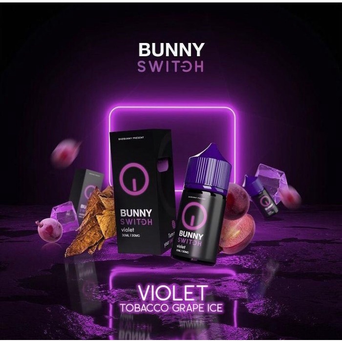 Bunny Switch Violet Salt Nic 30ML by Bad Bunny