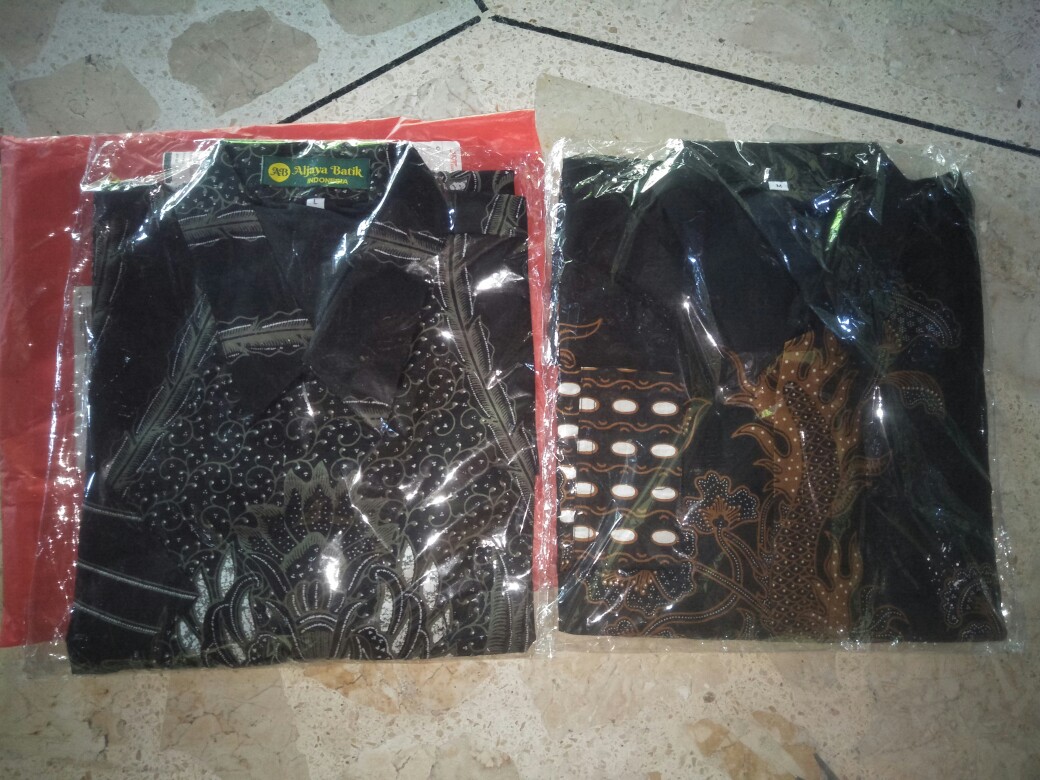 Manuk Peksi Lawasan Kemeja Batik Pria Full Furing Katun Primisima Batik Solo Batik Abu Grey