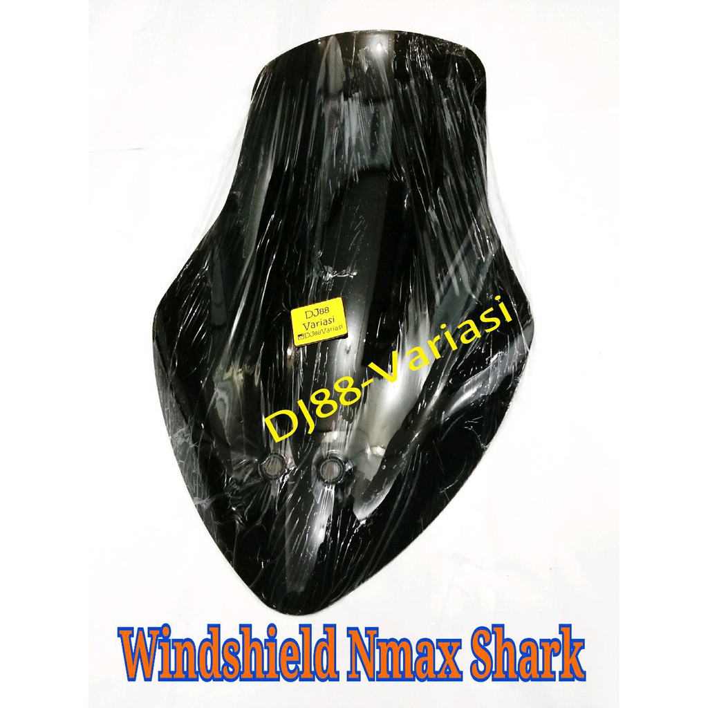 Windshield nmax shark visor nmax shark black aksesoris nmax variasi nmax