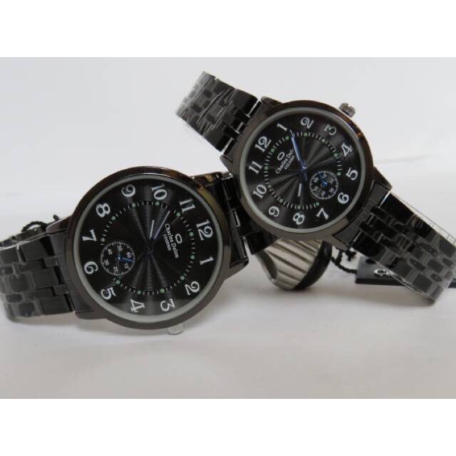 jam tangan charles delon rantai couple ORI ANTI AIR