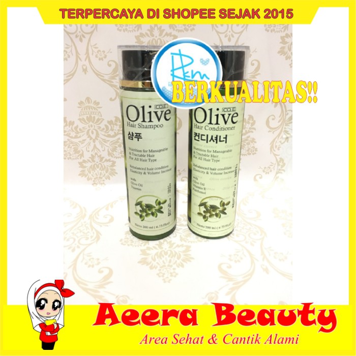 GRATIS ONGKIR [ PAKET ] OLIVE COE HAIR SHAMPOO CONDITIONER BPOM RJ0203