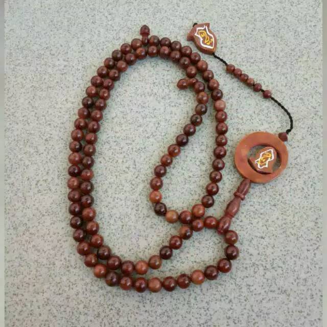 Tasbih 99 bulat kaukah kokka trompah rajah 2